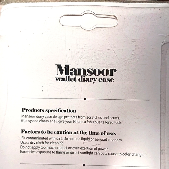 NWT iPhone 12 Diary/Wallet Case Navy - Picture 8 of 12